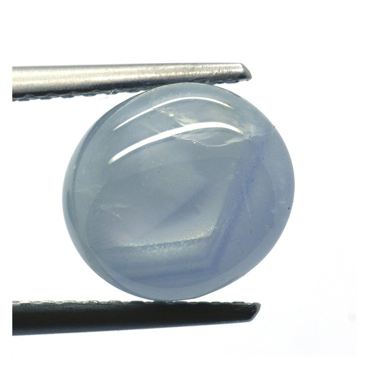 4.98ct Saphir Étoilé Cabochon Ovale 8.83x8.05mm