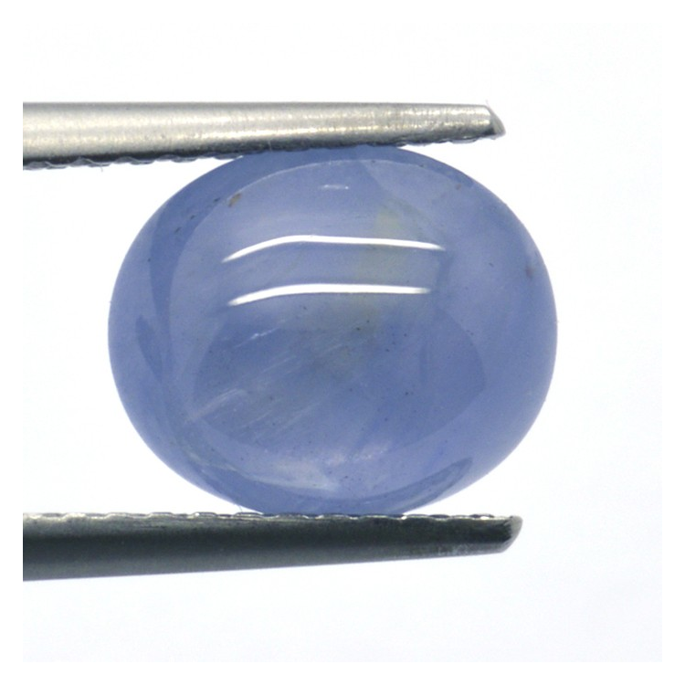 3.39ct Star Sapphyre Oval Cabochon 8.89x7.57mm