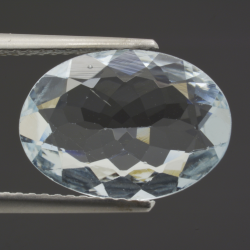 3.55ct Acquamarina in Faccettato Ovale