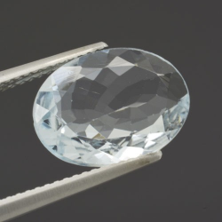 3.55ct Acquamarina in Faccettato Ovale