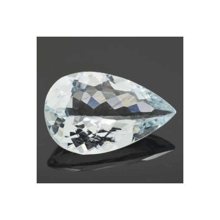 3.23ct Acquamarina in Faccettato Goccia