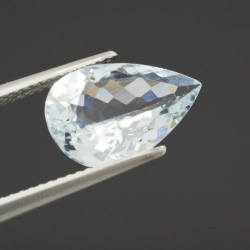 3.23ct Acquamarina in Faccettato Goccia