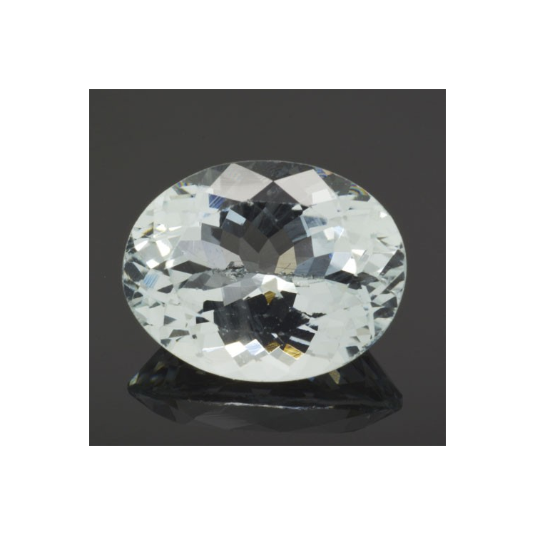 3.61ct Acquamarina in Faccettato Ovale