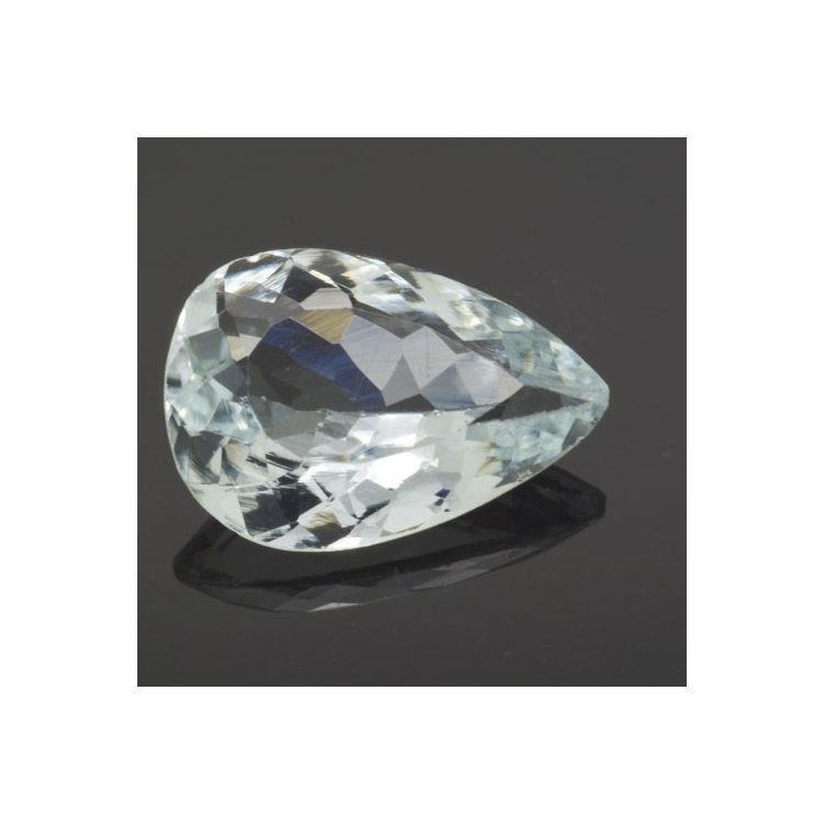 2.79ct Aigue-marine Taille Poire