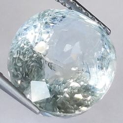 6.99ct Acquamarina in Faccettato Ovale