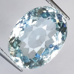 3.51ct Aguamarina Talla Oval