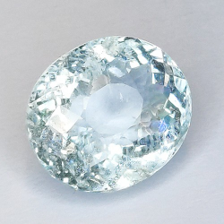 3.88ct Aguamarina Talla Oval