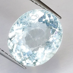 3.88ct Aguamarina Talla Oval