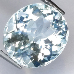 3.03ct Aguamarina Talla Oval