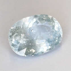 7.52ct Acquamarina in Faccettato Ovale