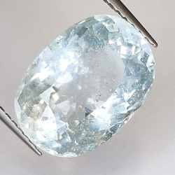 7.52ct Aguamarina Talla Oval