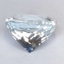 1.55ct Aquamarin Rund Schnitt