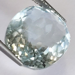 4.11ct Aguamarina Talla Oval