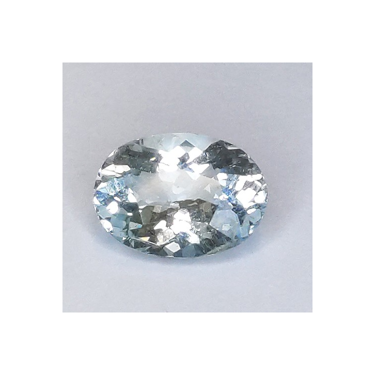 1.51ct Acquamarina in Faccettato Ovale