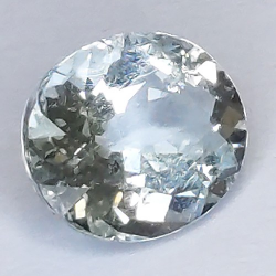 1.67ct Acquamarina in Faccettato Ovale