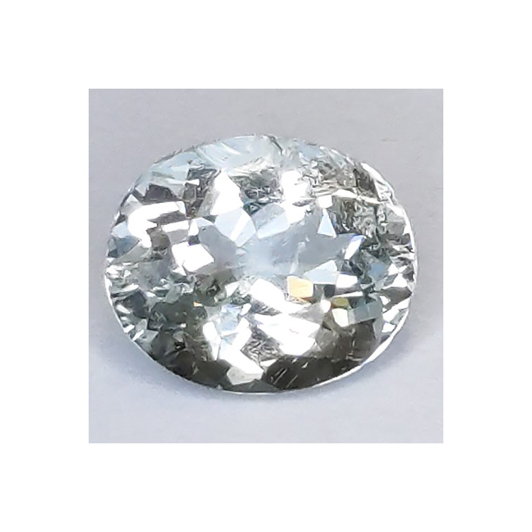 1.67ct Aigue-marine Taille Ovale