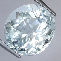 1.83ct Aquamarin Rund Schnitt