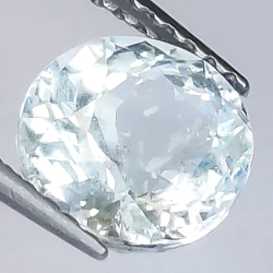 1.83ct Aguamarina Talla Redonda