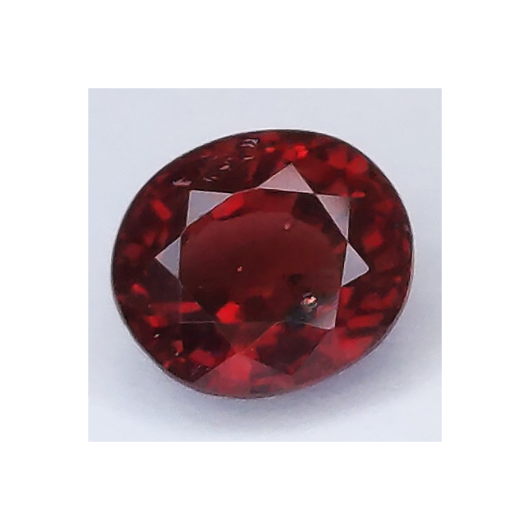 2.83ct Grenat Rhodolite Taille Ovale