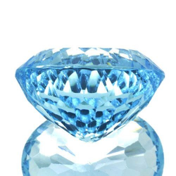 22.34ct Blue Topaz Oval Cut