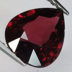 1.99ct Rhodolite Granat Birne Schnitt