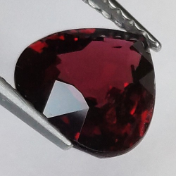 1.99ct Granato Rodolite Taglio Goccia