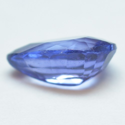 0.68ct Zafiro Azul Talla Pera