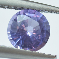 copy of 0.53ct Saphir avec Changement de Couleur Taille Ronde