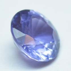 0.64ct Saphir avec Changement de Couleur Taille Ronde