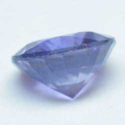 0.64ct Zafiro con Cambio de Color Talla Redonda