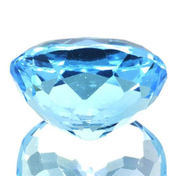 16.92ct Blue Topaz Oval Cut