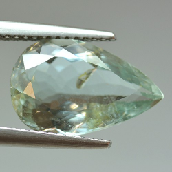 4.28ct Acquamarina in Faccettato Goccia