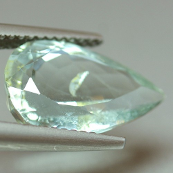 4.28ct Aigue-marine Taille Poire