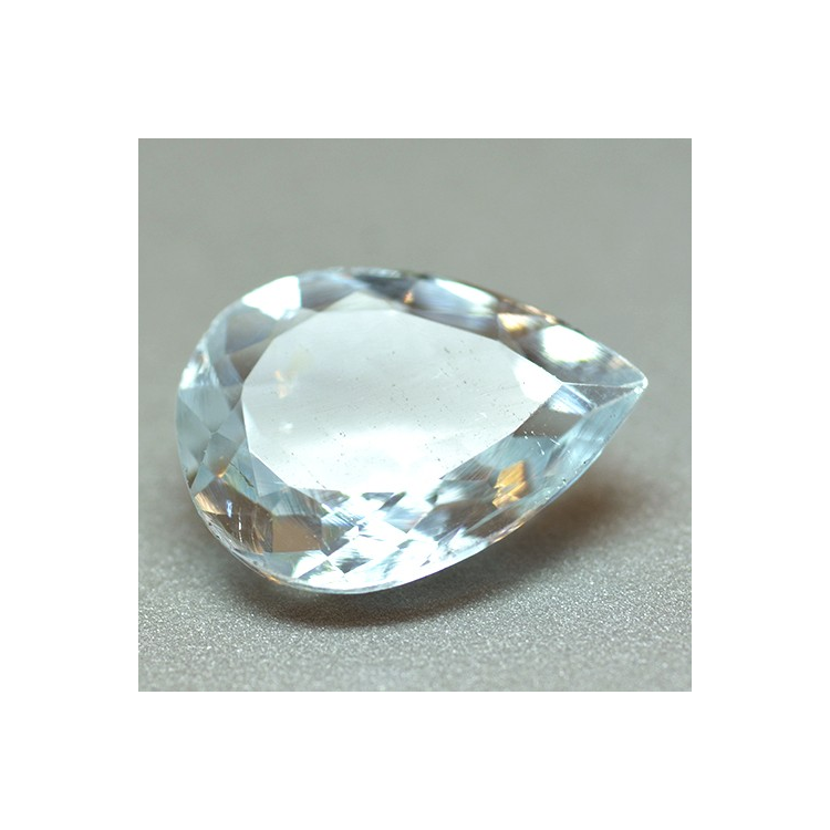 2.53ct Acquamarina in Faccettato Goccia