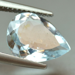 2.53ct Aigue-marine Taille Poire