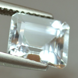 2.55ct Aigue-marine Taille Émeraude