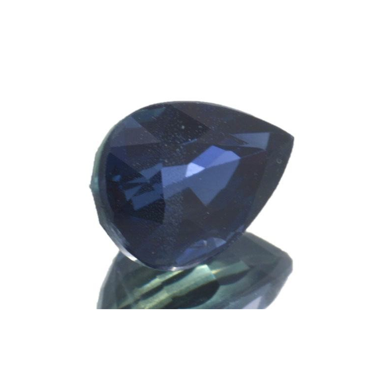 1,23 ct blauer Saphir im Ovalschliff, 7 x 5,1 mm