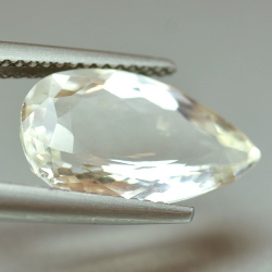 4.04ct Heliodore Pear Cut