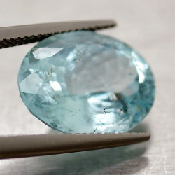 9.20ct Aquamarine Oval Cut