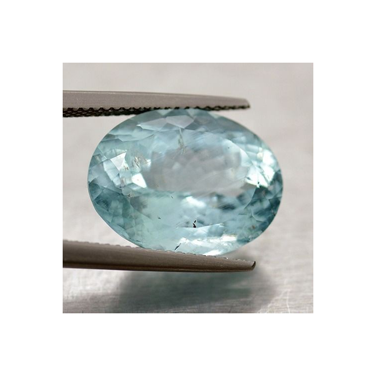 9.20ct Acquamarina in Faccettato Ovale