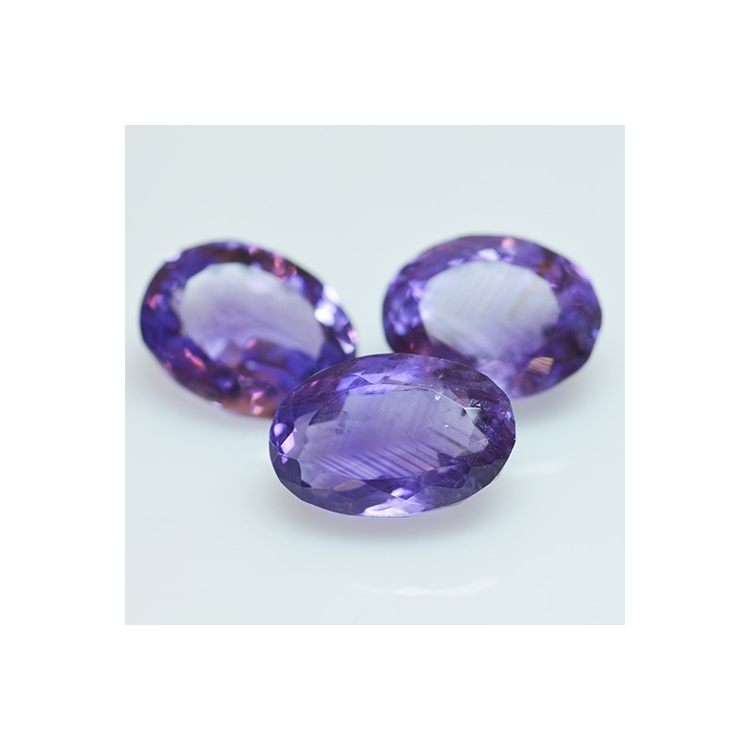 19.46ct Set Améthystes Taille Ovale