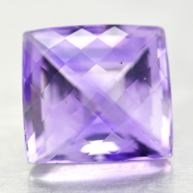 36.31ct Amethyst Kissen Schnitt mit Schachbrett