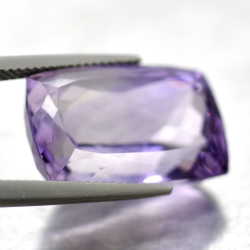 21.73ct Amethyst Kissen Schnitt