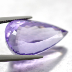 23.75ct Amethyst Birne Schnitt