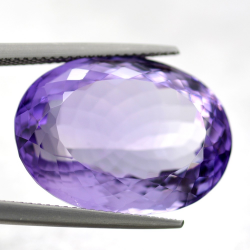 22.78ct  Améthyste Taille Ovale