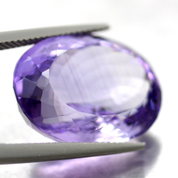 22.78ct Amethyst Oval Schnitt