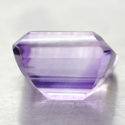 19.82ct Amethyst Smaragd Schnitt