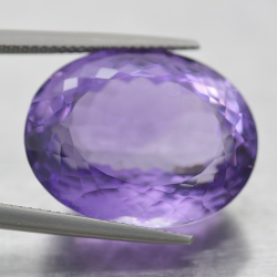 27.78ct Amethyst Oval Schnitt