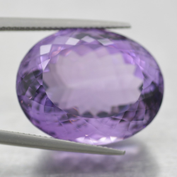 31.63ct Amethyst Oval Schnitt