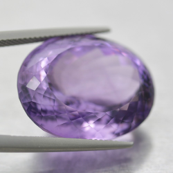 34.58ct Amethyst Oval Schnitt